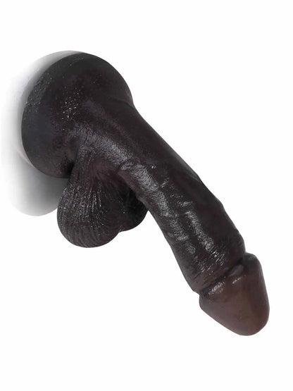 Smih 6" x 1.2" Softes Flesh Like Small Dildo With Swinging Saggy Balls