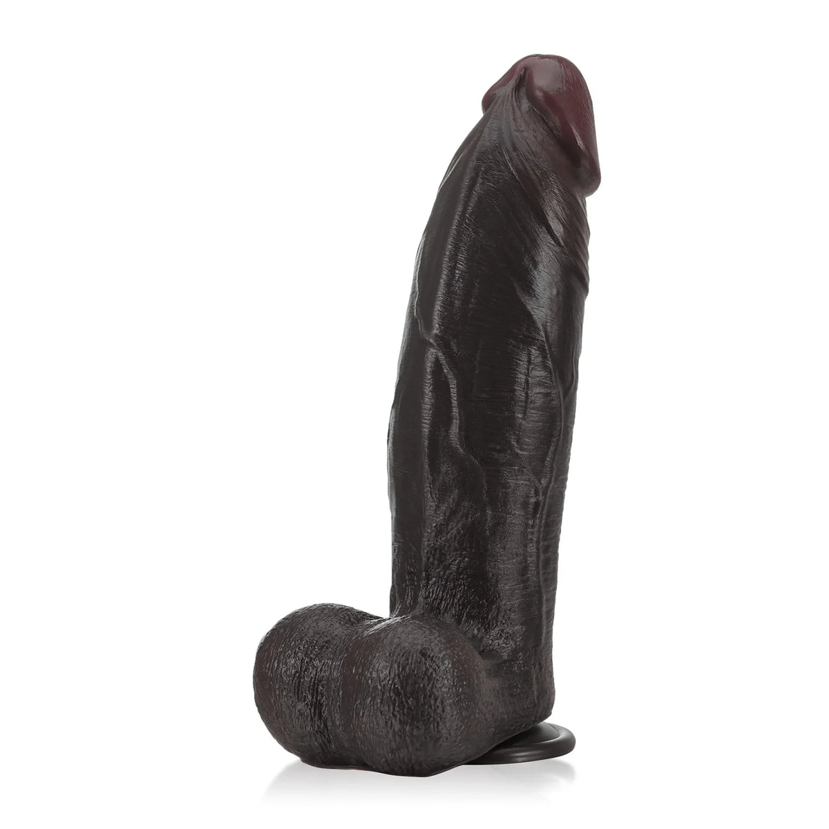 Tavon 11" x 3" Thick BBC Dildo with a Prominent Shaft Ridge