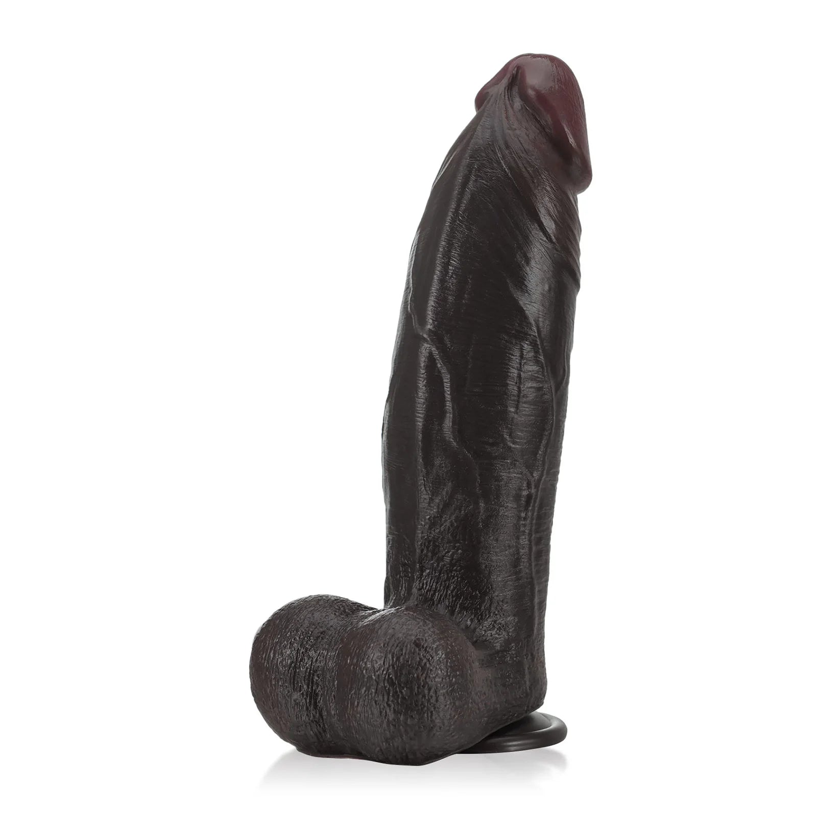 Tavon 11" x 3" Thick BBC Dildo with a Prominent Shaft Ridge