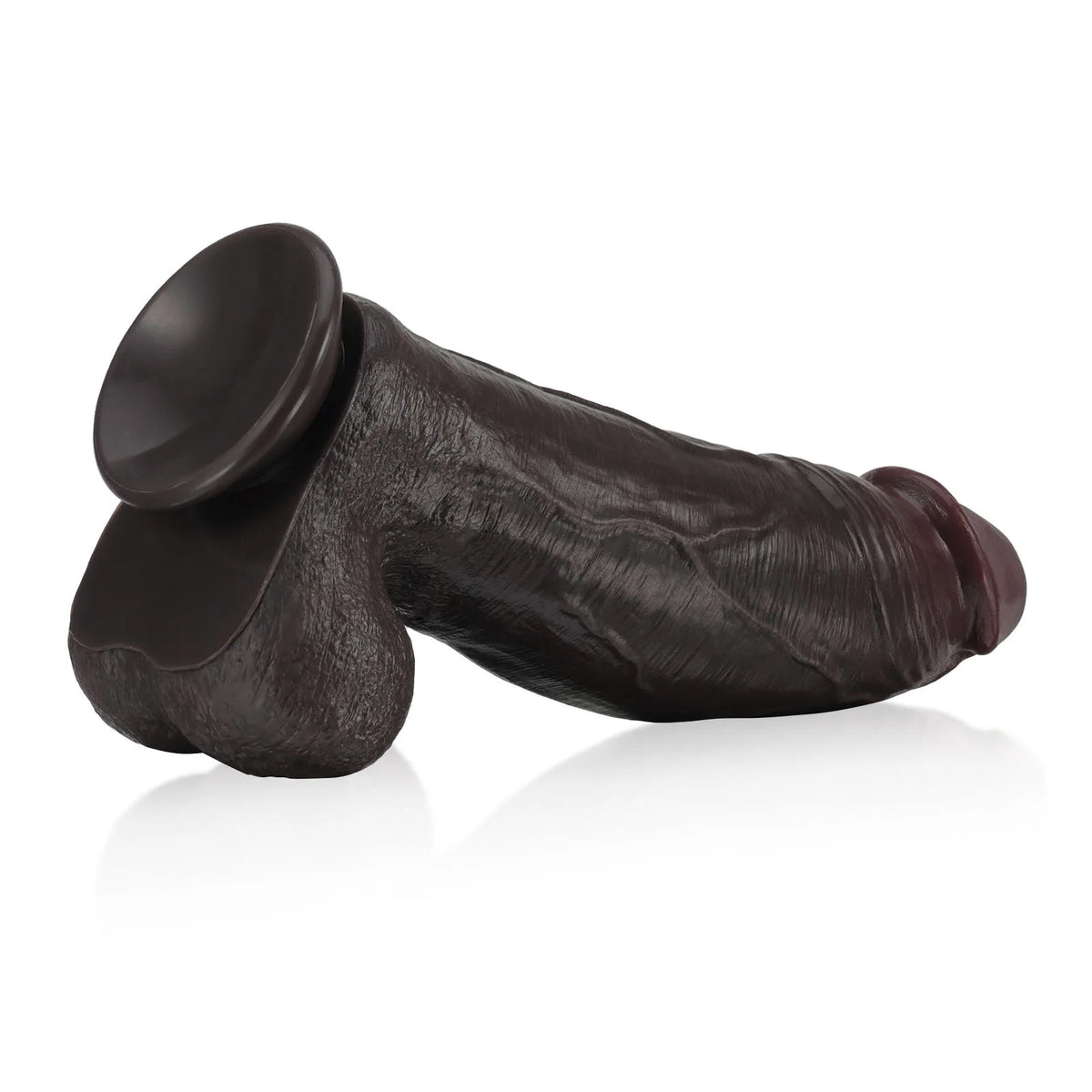 Tavon 11" x 3" Thick BBC Dildo with a Prominent Shaft Ridge