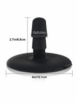 Deku 10" x 2.8" Thick Black Dildo Gift Set with Vac-U-Lock Connector
