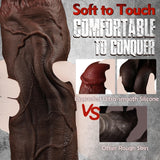 Wilson 13" x 2.3" XXL Dual Density Realistic BBC Dildo for Advanced Players