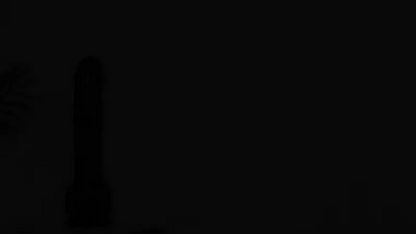 Cutler 8.3" x 1.78" Small Thrusting Vibrating Black Dildo, 3 Thrusting & 5 Vibration Modes